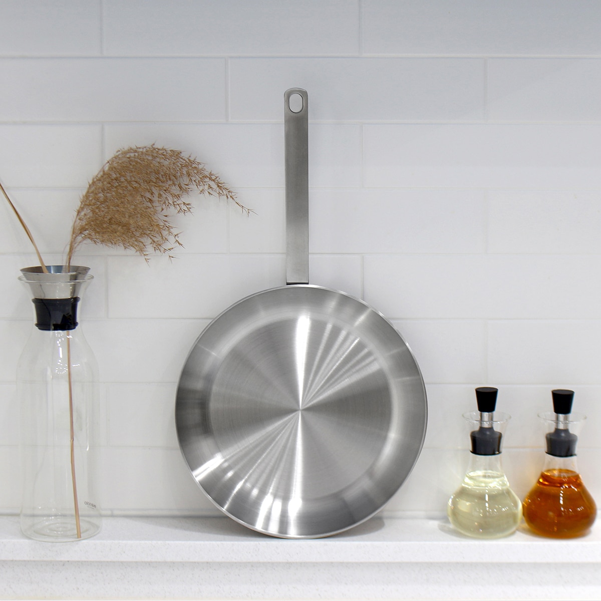 AMT 316Ti 스테인레스 프로 플랫팬 28cm