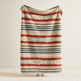 Pendleton 셔파 담요 127x177cm - 살틸로스트라이프(아쿠아)