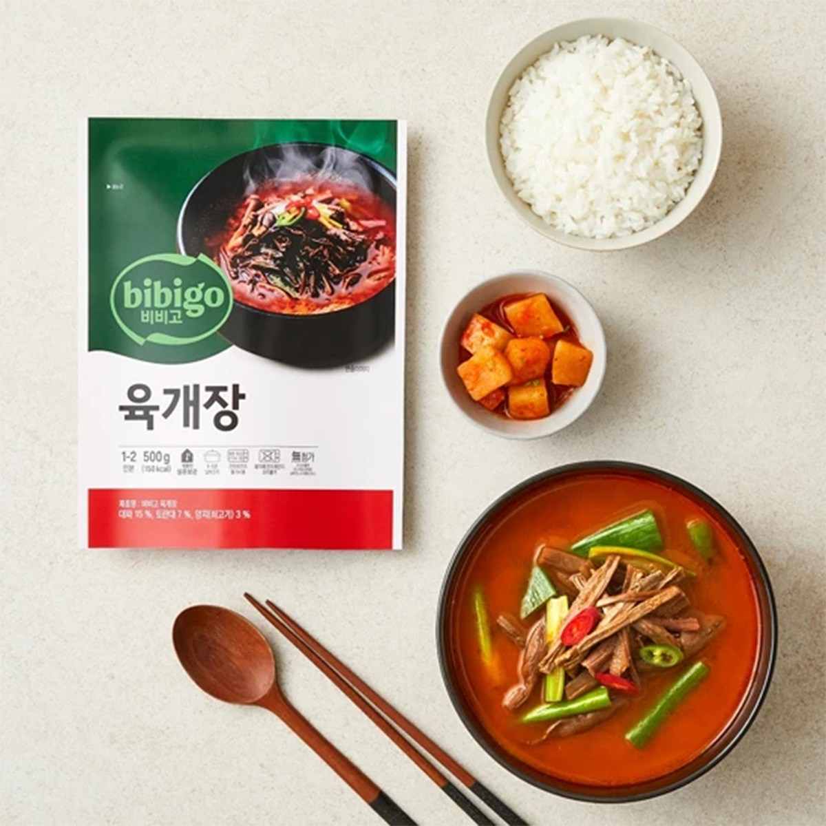 CJ 비비고 육개장 500g x 8