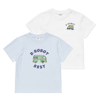 알로봇 키즈 반소매 티셔츠 세트