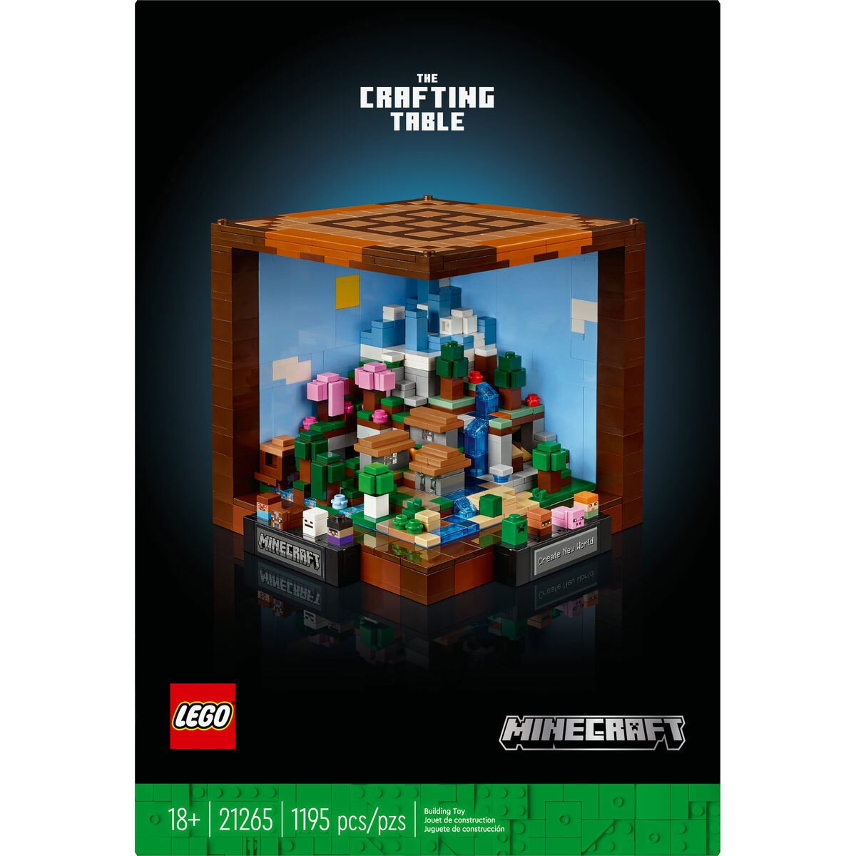 레고 마인크래프트 제작 테이블 21265