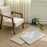 파크론 볼륨 주방매트 - 대형, 120 x 44 x 2cm, 루시아러그 그레이 / 베이지