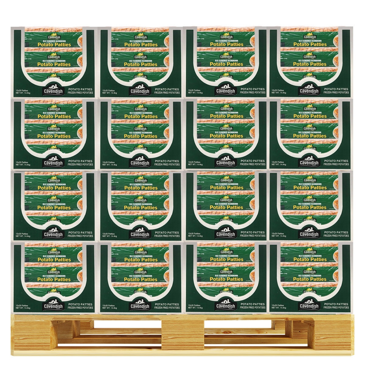 캐번디시 해쉬브라운 1.2kg x 480개 (비수도권)