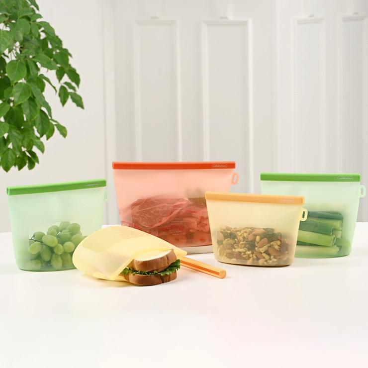 Roll Kitchen Silicone Food Bag 5P 684333