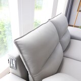 사트바 몽베르토주얼 이태리 통가죽 소파 3.5인
