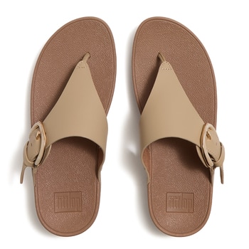 핏플랍 여성용 루루 레진버클레더 토포스트