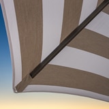 선빌라 정원용 우산지름 2.9m, 탠 스트라이프 선빌라 정원용 우산지름 2.9m, 탠 스트라이프