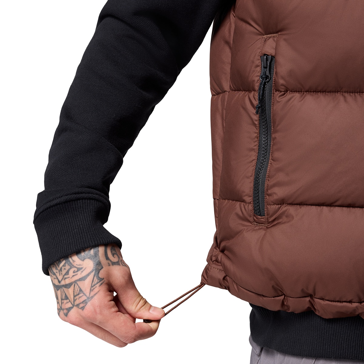 컬럼비아 남성 파이크 래이크II 패딩 베스트 - 브라운(배색), XL