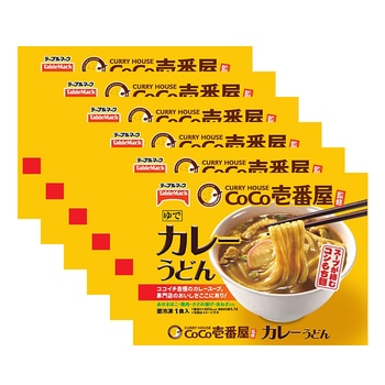 테이블마크코코이찌방야 카레우동 347g x 6