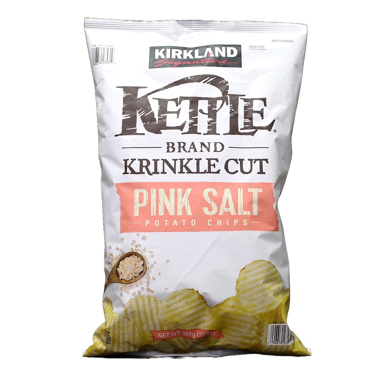 KS Kettle Pink Salt Chips 907g / Min order qty 2 1276922