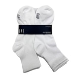 갭 데일리 양말 10족 - 화이트 라지