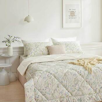 루마인 홈 양모 차렵 이불 - 싱글