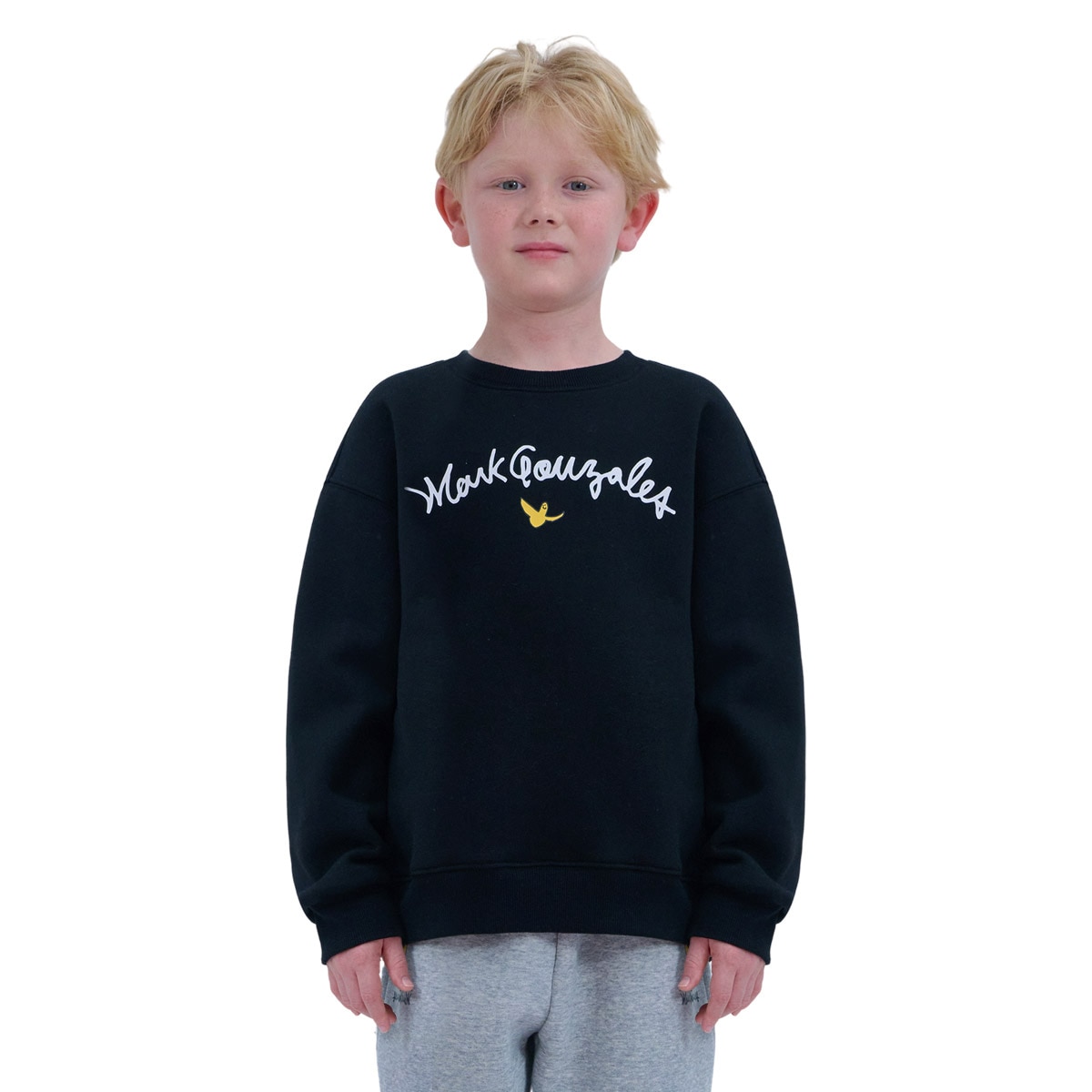 마크 곤잘레스 키즈 긴소매 플리스 크루