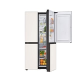 엘지 오브제 양문형 냉장고 832L - 글라스 베이지