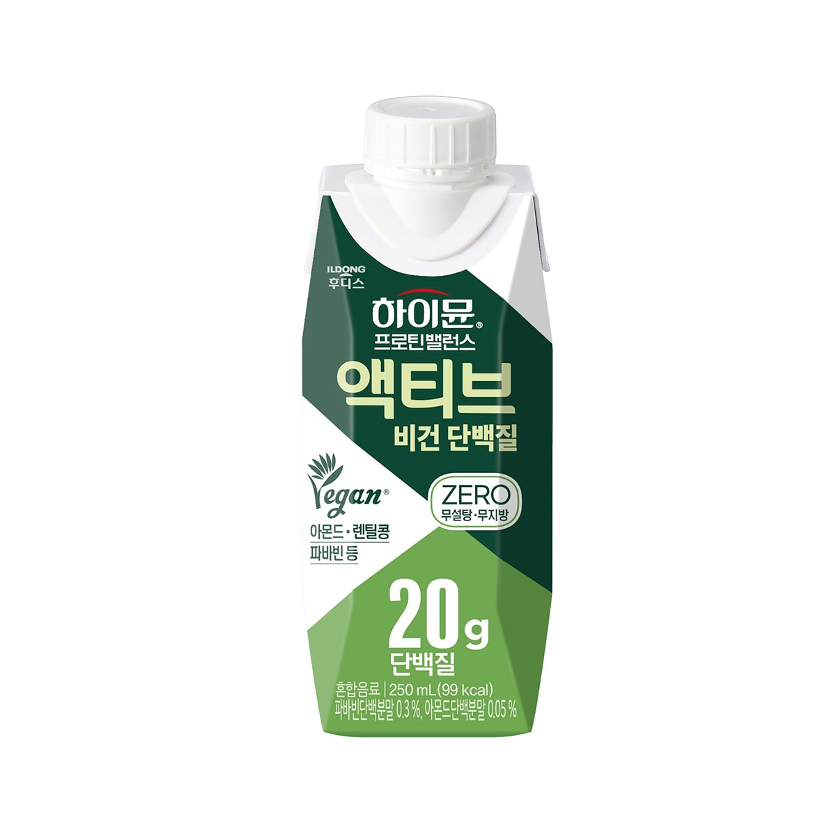 하이뮨 프로틴 밸런스 액티브 비건 250ml X 24팩