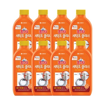 홈스타 세탁조 클리너 450ml x 8