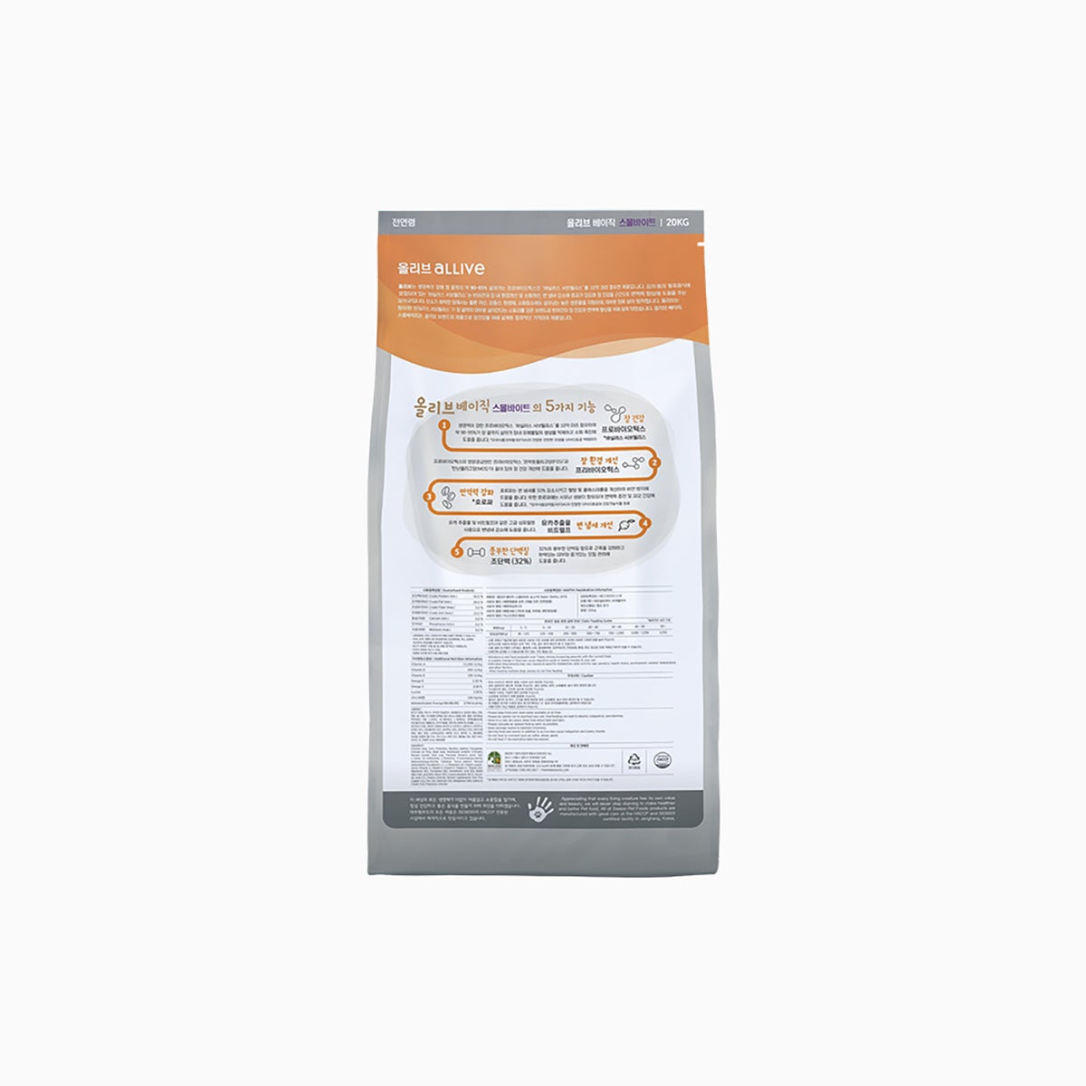 도그랑 올리브 베이직 스몰바이트 20kg 도그랑 올리브 베이직 스몰바이트 20kg