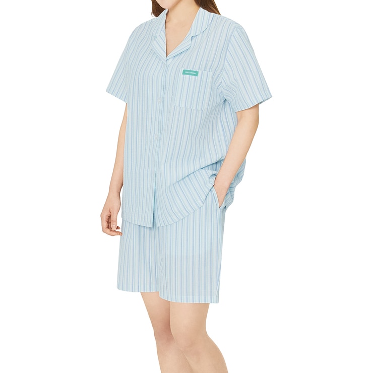 코데즈 컴바인 여성 시어서커 파자마 세트