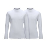 푸마 쿨메이트 긴소매티 2P - 화이트/화이트, M(95)