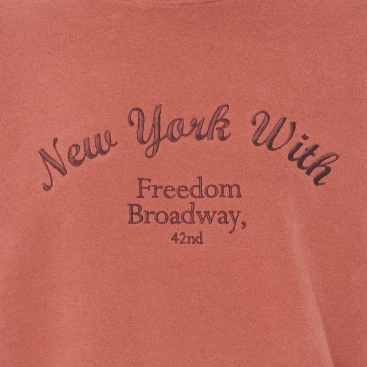 비지트 인 뉴욕 여성 플리스 스웨트셔츠