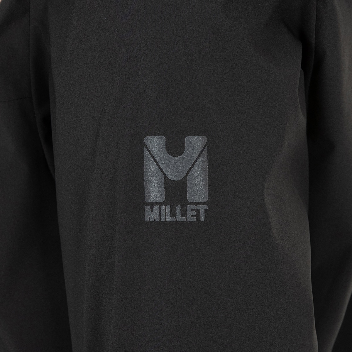 밀레 남성 2레이어 방풍 재킷 - 블랙