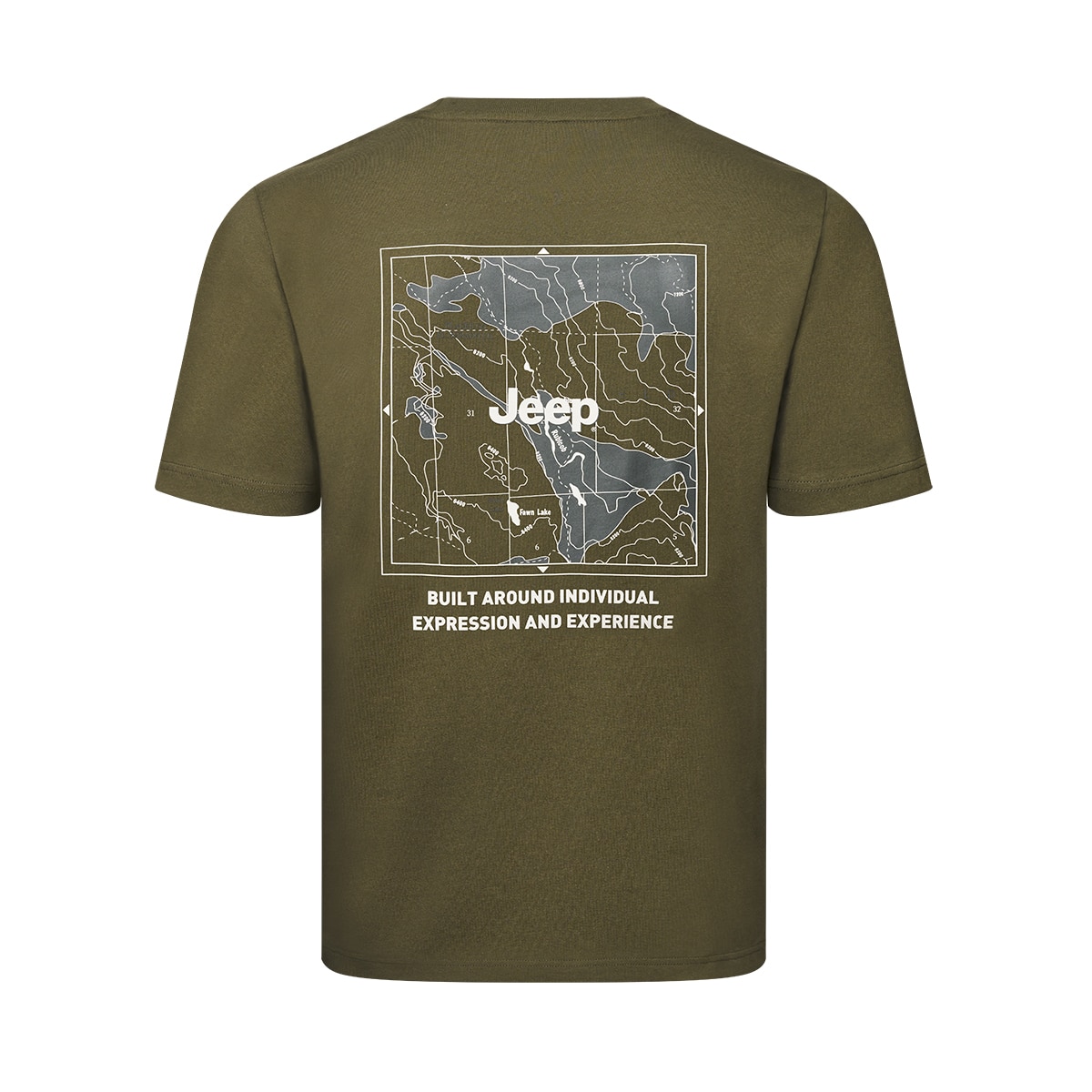 지프 남성 그래픽 반소매 티셔츠