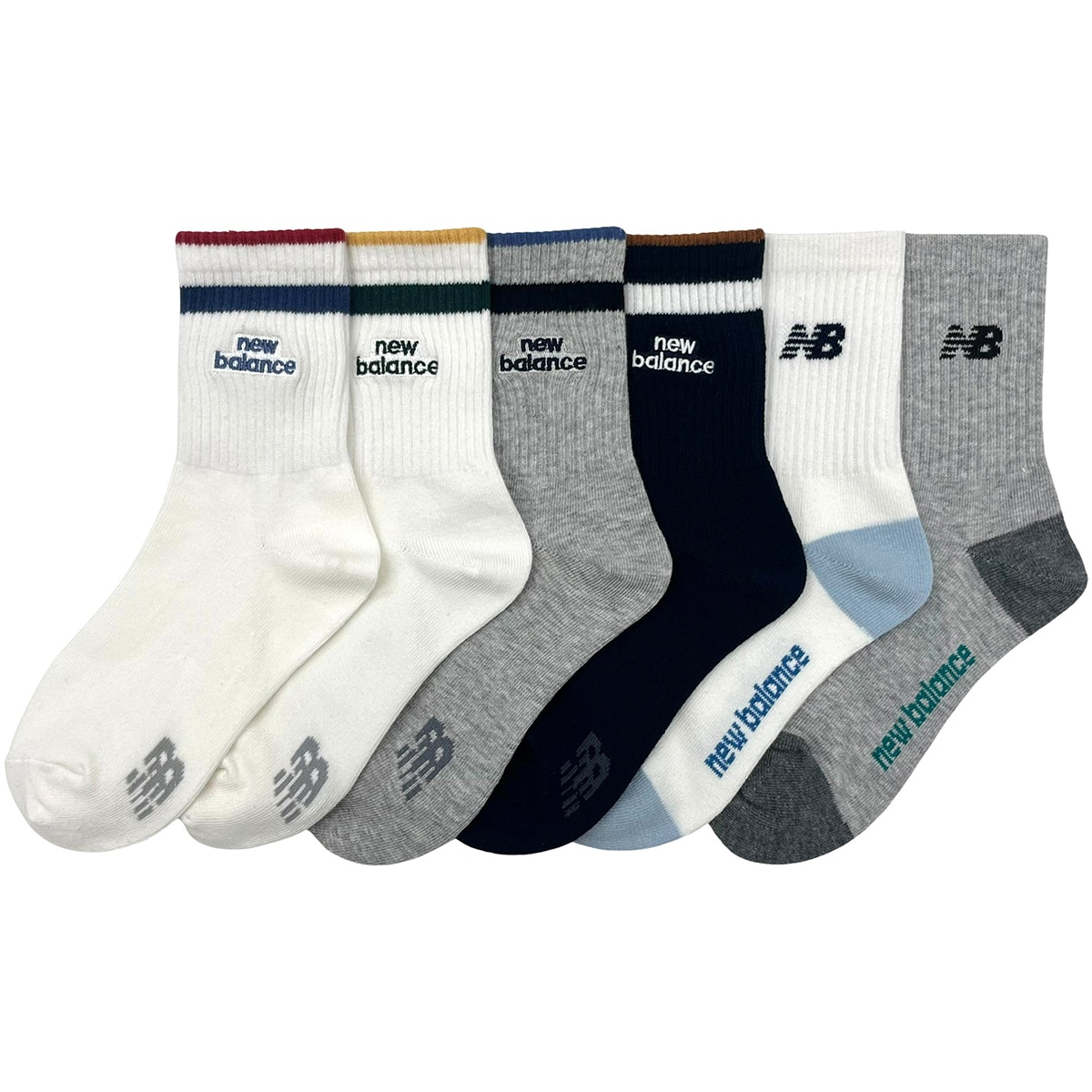 뉴발란스 남아동 양말 6족
