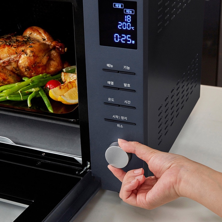 위즈웰 인헨스 스팀 오븐 40L WOP100 - 블루