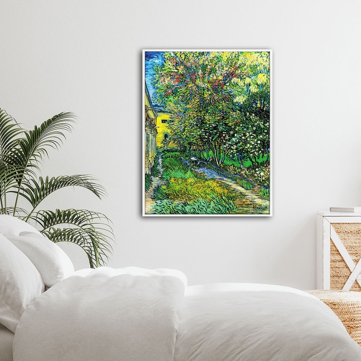 지클레 그림 액자 (80 x 60cm 또는 60 x 80cm) - 고흐, 생 래미의 정원