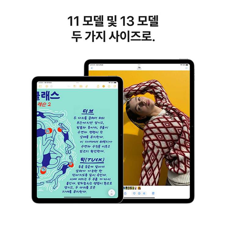 Apple 아이패드 에어 13 M3 Wifi 256GB 퍼플