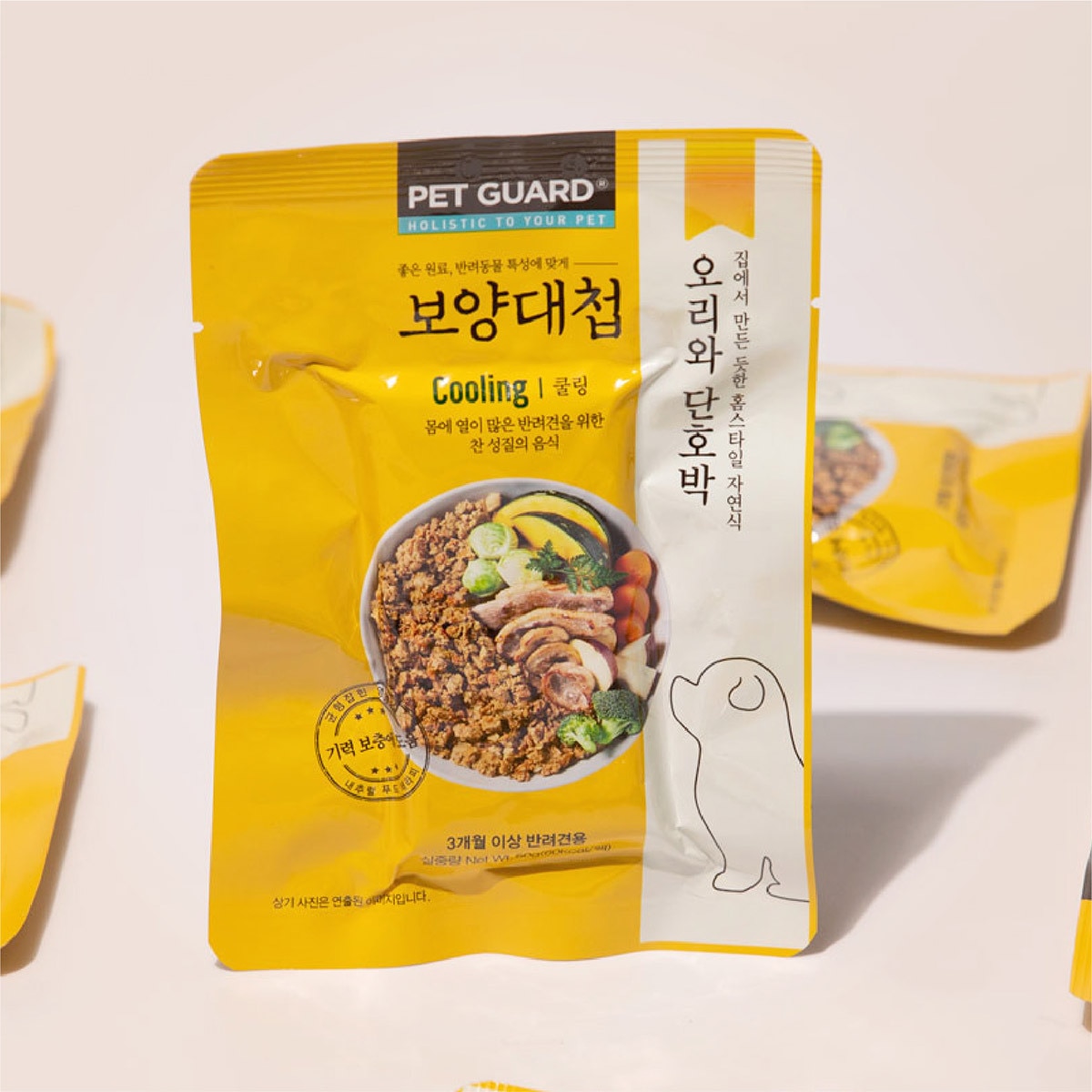 보양대첩 홈스타일 자연식 50g x 30ea - 쿨링(오리와 단호박)