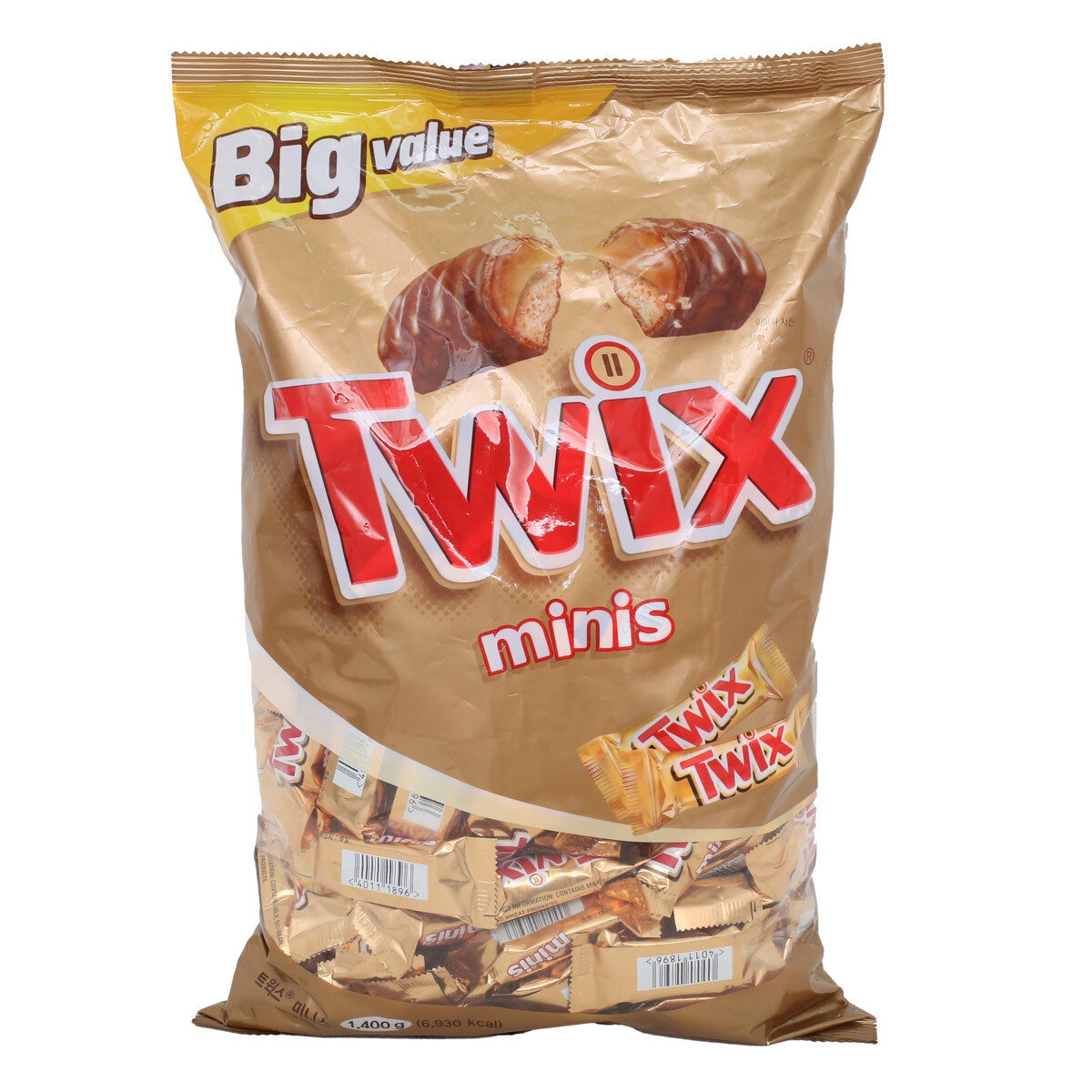 Twix Minis 1400g /Min Order Qty 2