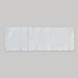 플로티나 선염 면 주방매트 2P 40x120cm - 화이트