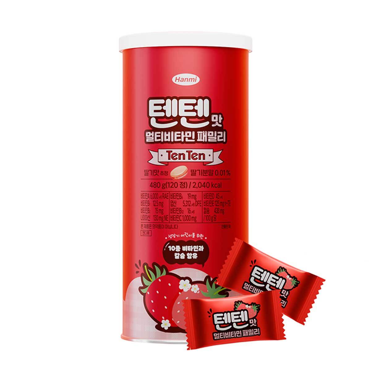 텐텐맛 멀티비타민 패밀리 120정 x 450