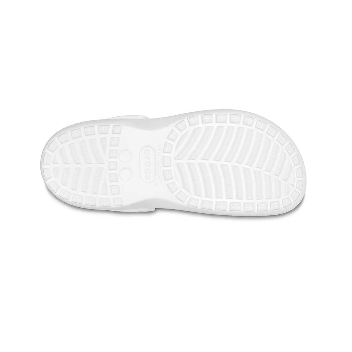 크록스 바야 플랫폼 클로그 - 화이트