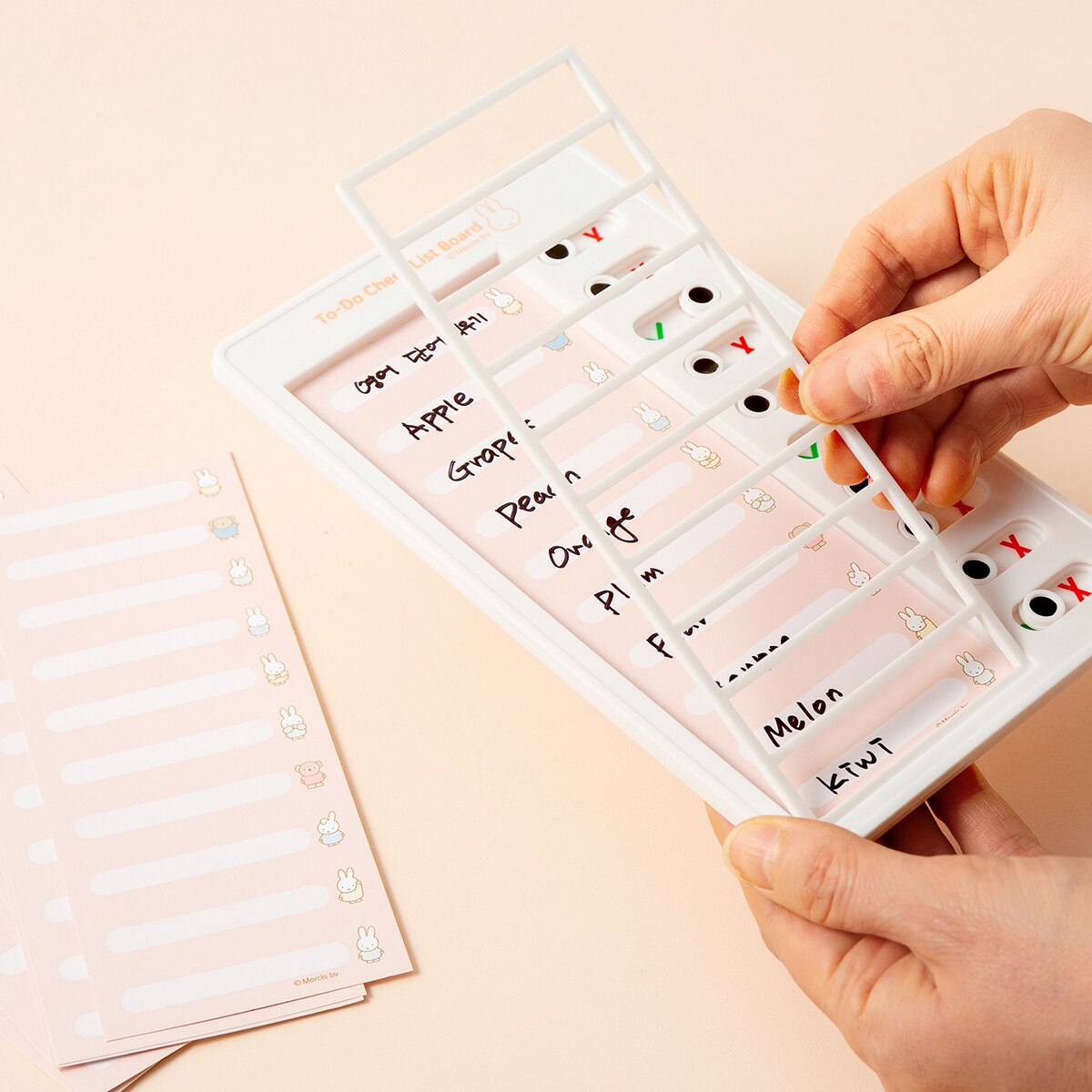 캐릭터 To-do List 보드판 2개 - 미피