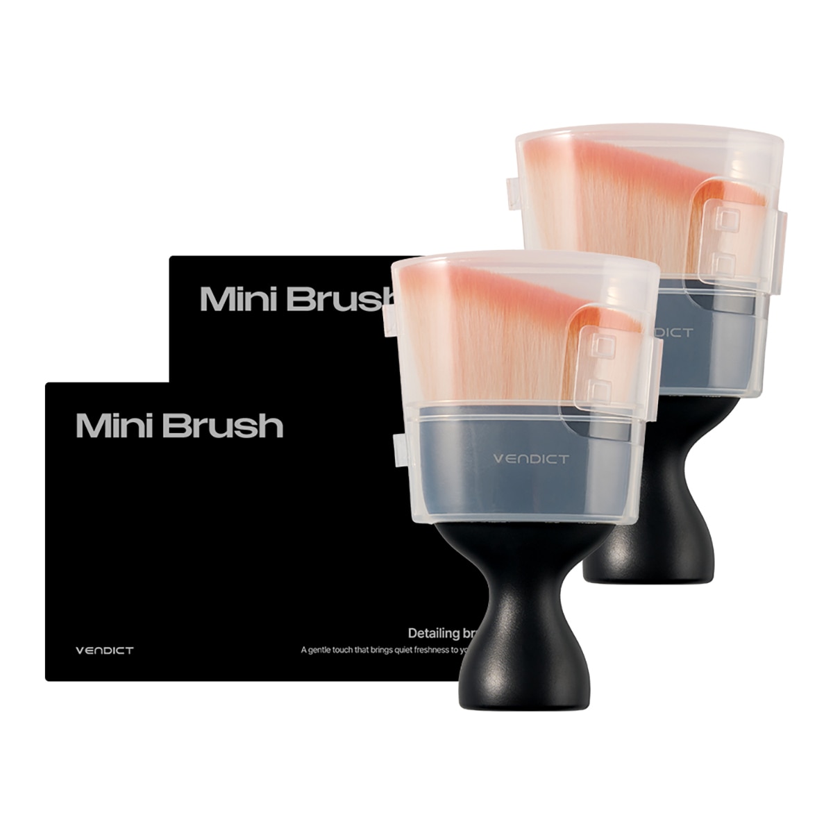 Vendict Microfiber Mini Brush 2p