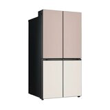LG 오브제 AI 매직스페이스 냉장고 870L, 글라스 아몬드/토프 LG 오브제 AI 매직스페이스 냉장고 870L, 글라스 아몬드/토프