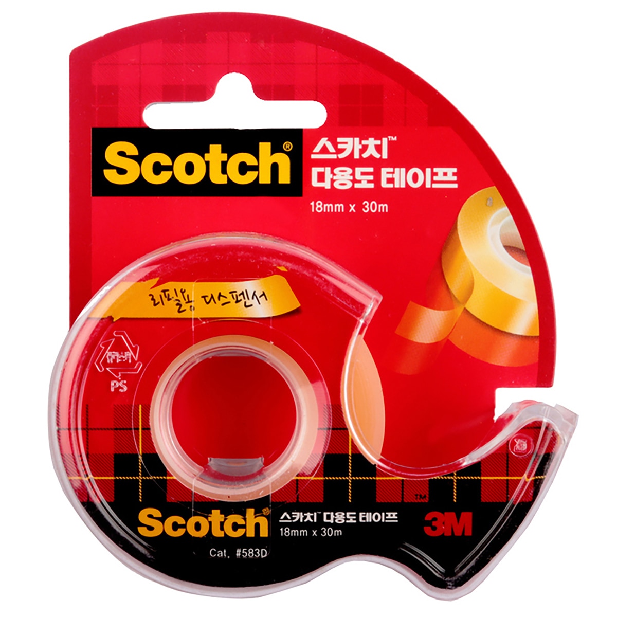 3M 스카치 테이프 583 (18mm*30m) 5개