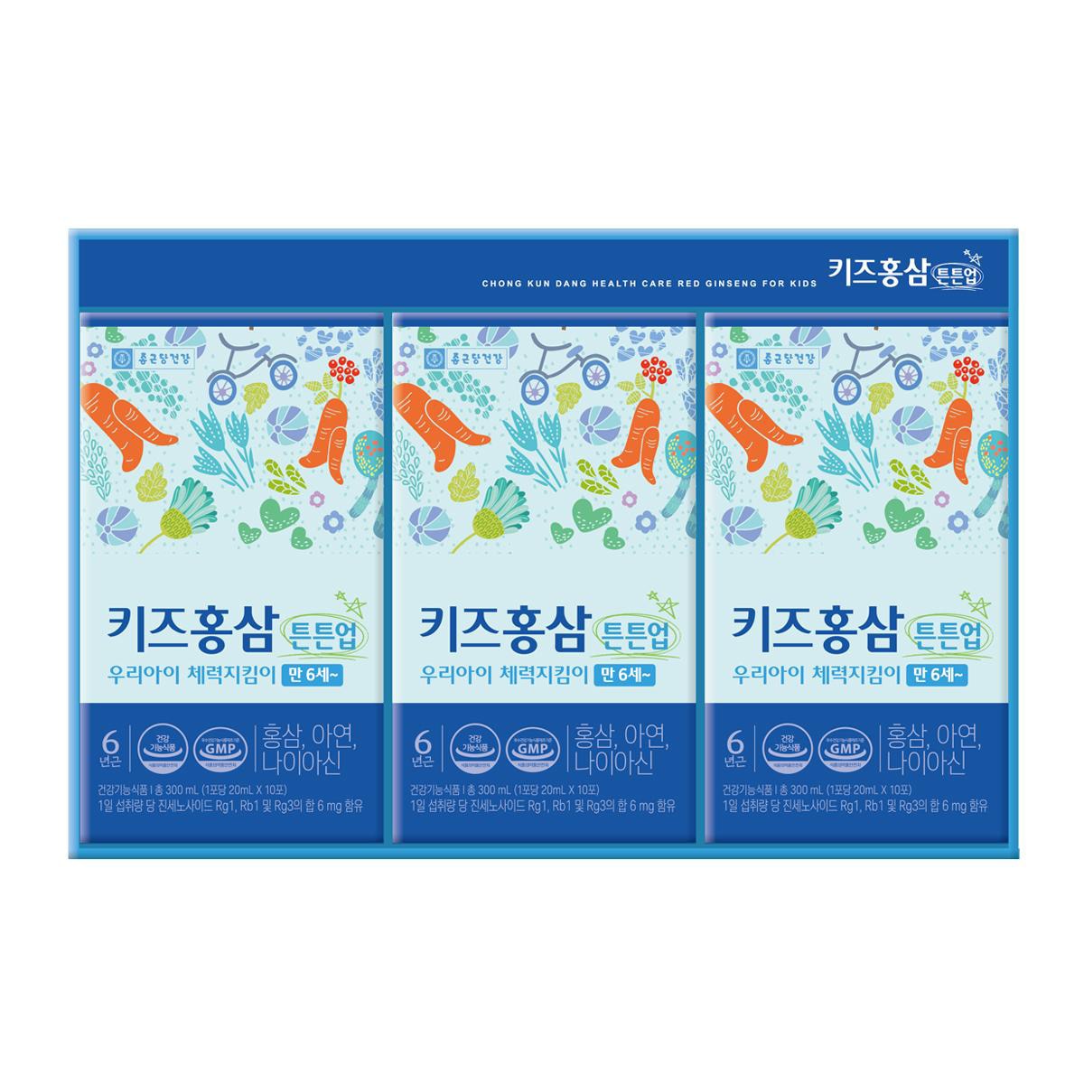 종근당건강 키즈홍삼 튼튼업 20ml x 30포