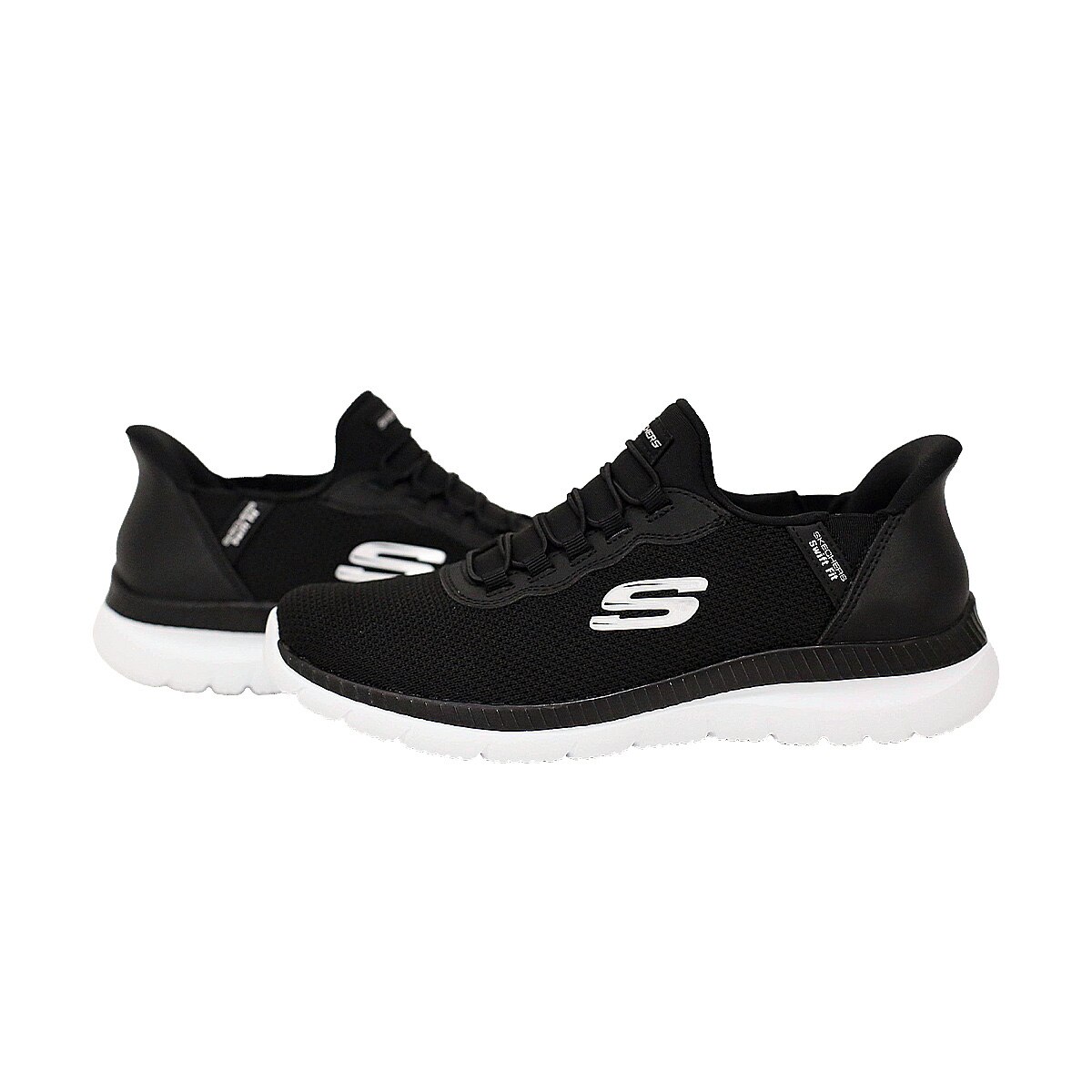 스케쳐스 여성 스위프트핏 운동화 - 블랙, 230mm