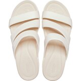 크록스 보카 스트래피 웨지 - 오이스터