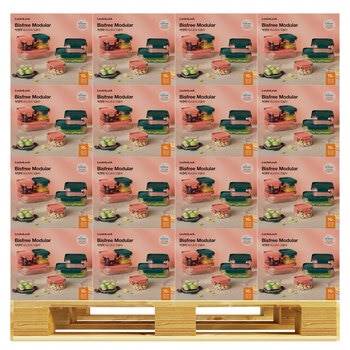 락앤락 비스프리 모듈러 밀폐용기 16P x 112