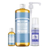 닥터브로너스 캐스틸 솝 클렌저 950ml + 60ml - 베이비 마일드