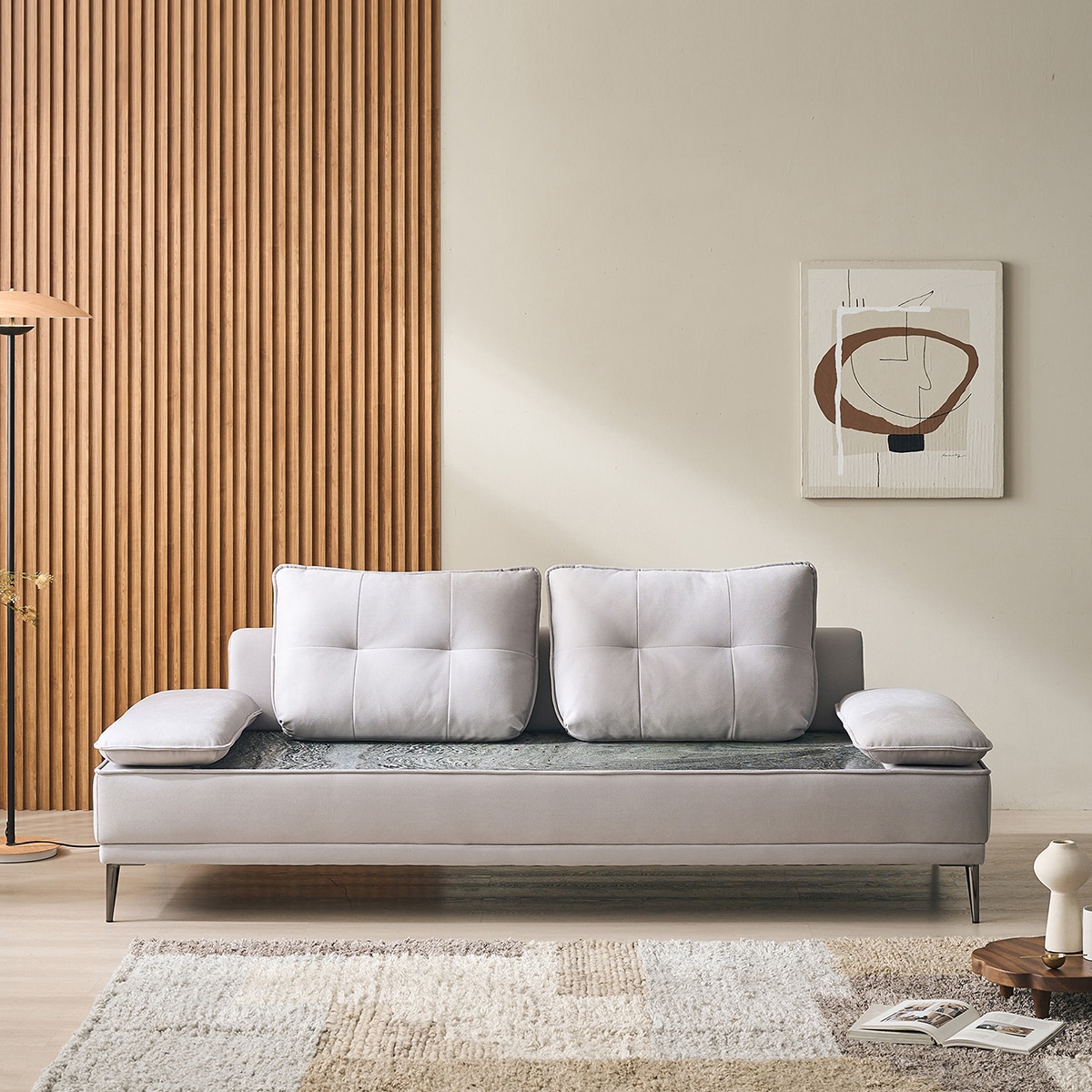 샘스톤 컴프리스 돌소파 (취옥석/그린칠보석)