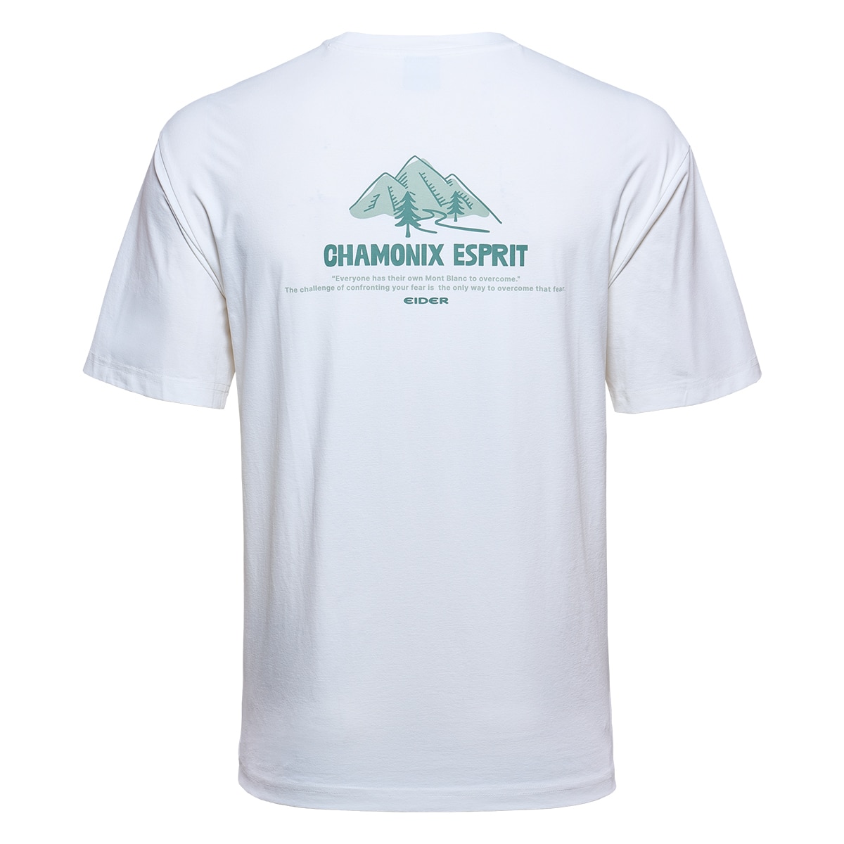 아이더 남성 스트레치 반팔 티셔츠 - 화이트 아이더 남성 스트레치 반팔 티셔츠 - 화이트