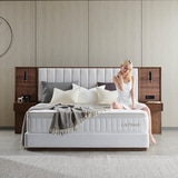 라클라우드 시에스타 패브릭원목 침대프레임-라지킹