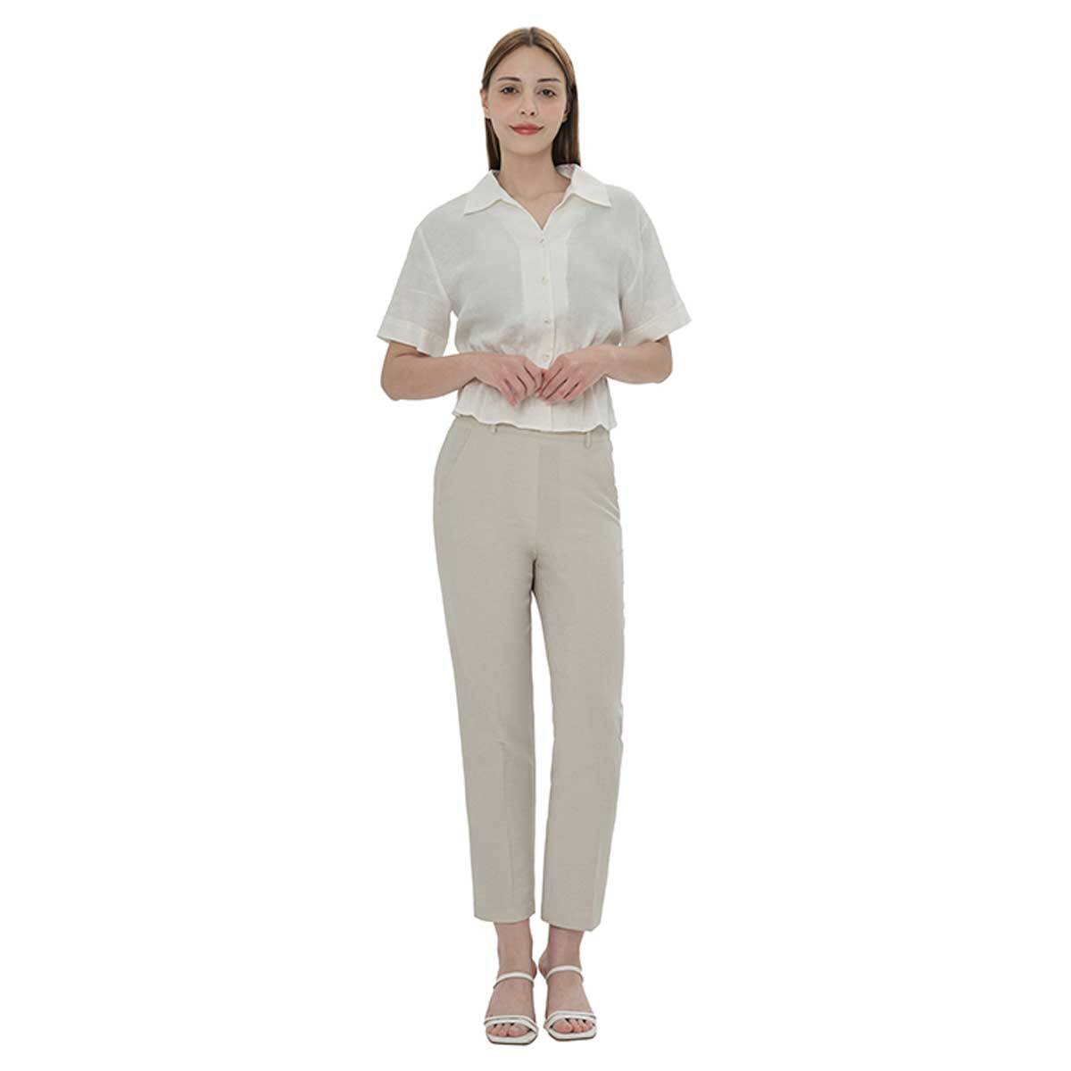 SOUP 여성 슬림핏 팬츠