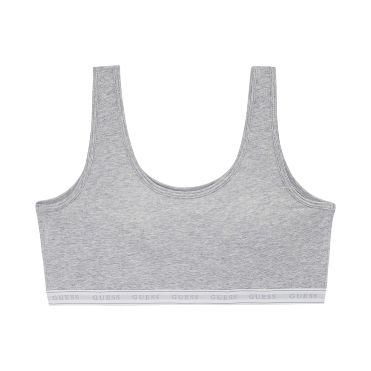 게스 주니어 아웃밴드브라 2매 - L, 라이트베이지/멜란지그레이