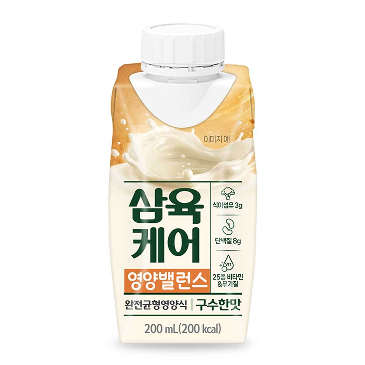 삼육케어 영양밸런스 구수한맛 200ml x 24개